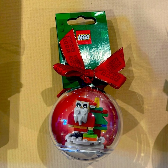 Lego Santa Christmas Lego Set Lego Santa Ornament - Picture 1 of 6